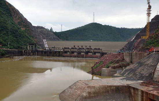 湖南涔天河水庫擴建工程第二臺機組發電