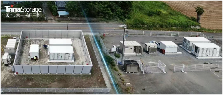 日本首批！天合儲能兩座電站三周極速交付
