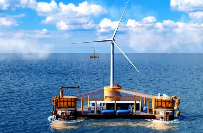 東方電氣研發(fā)全球首獲認證漂浮式風電制氫平臺